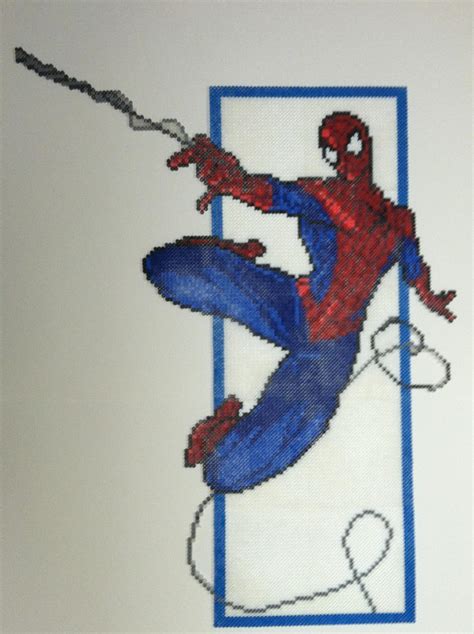 Perler Art: Spider-Man by thewiredslain on DeviantArt