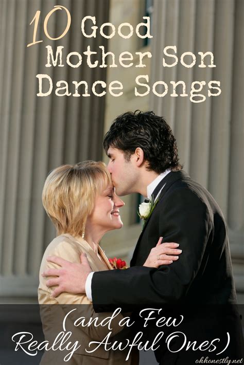 10 Good Mother Son Dance Songs (and a Few Really Awful Ones)