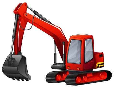 Excavator 413578 Vector Art at Vecteezy