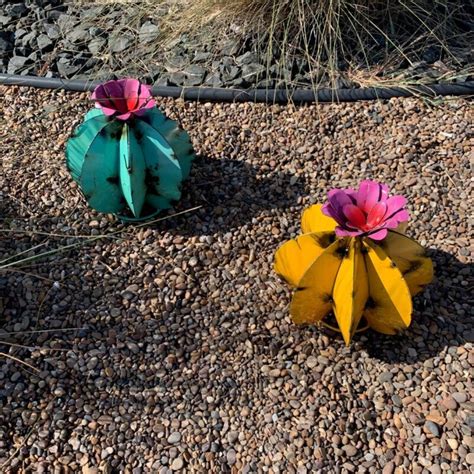 28cm Creative Cactus Mexican Metal Art Metal Cactus Sculpture | Etsy