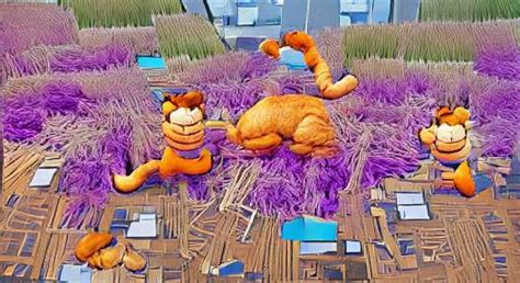 Garfield in Fortnite : r/AIfreakout