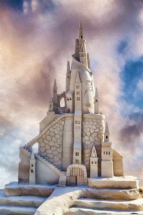 Sand castle HD wallpaper | Wallpaper Flare