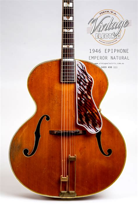 1946 Epiphone Emperor Archtop Acoustic | Vintage Electric