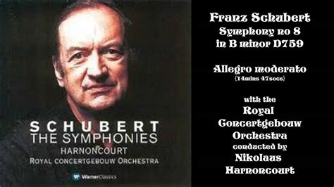 FRANZ SCHUBERT - Unfinished Symphony No 8 in B minor D759 - Royal ...