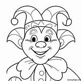 Silly Jester Coloring Page  Pagescom sketch template