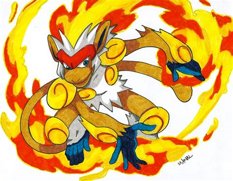 Infernape by MikeES on DeviantArt