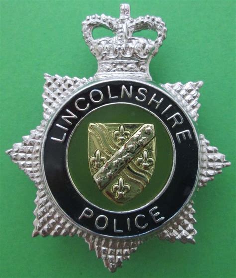 A LINCOLNSHIRE POLICE BADGE in Police Badges