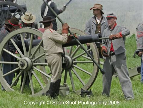 CONFEDERATE ARTILLERY | 145TH Civil War Reenactment of Getty… | Flickr