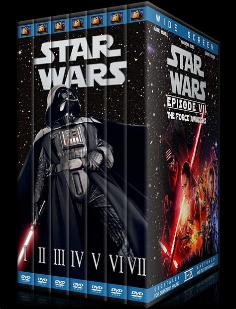 Star Wars Collection - Custom Dvd Cover Set - English [1977-2015] - CoverTR