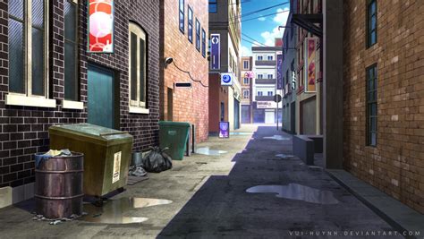 Alleyway by Vui-Huynh on DeviantArt