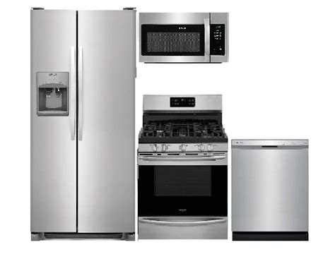 Best stainless steel kitchen appliances package - 4U Life