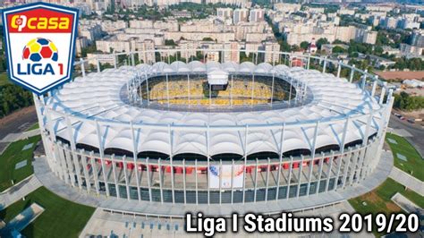 Romania Liga I Stadiums 2019/20 - YouTube