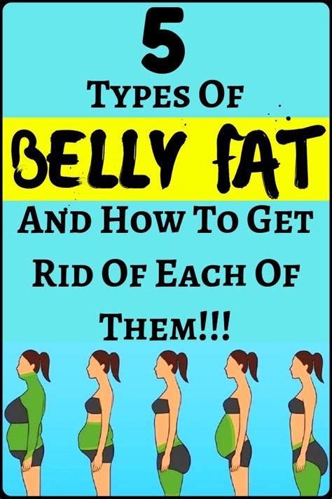 The 5 Types Of Belly Fat And How To Get Rid Of Each Of Them - healhty ...