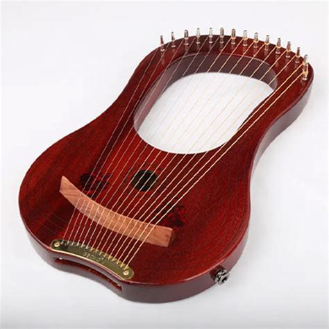 Buy The Sunburst Design Cherry Lyre Harp (15 String)