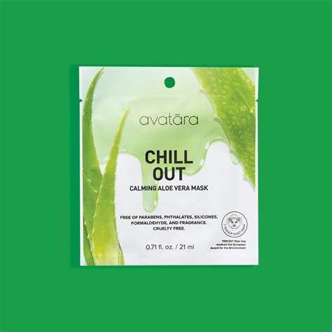 face masks - chill out face mask for stressed skin – avatara