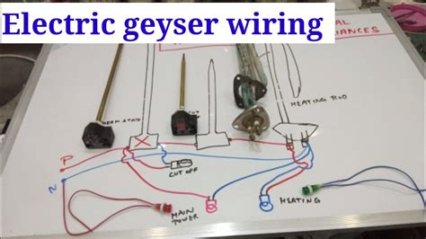 Electric Geyser Circuit Diagram