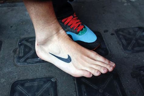 Nike Swoosh Tattoos