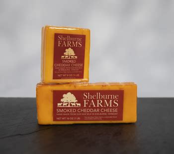 Smoked Cheddar Cheese by Shelburne Farms | Cheese packaging, Shelburne farms, Cheddar cheese