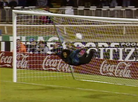 Goalkeeper René Higuita's Incredible Scorpion Kick (1995)