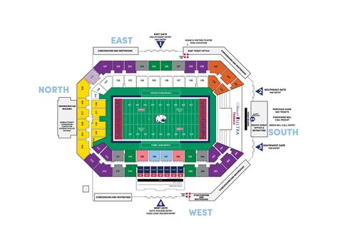 Hancock Whitney Stadium Seating Chart - Seating plans of Sport arenas around the World