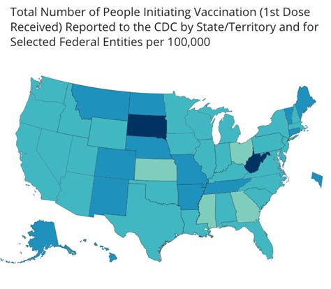 CDC Interactive State Covid Vaccine Map. - HealthCommentary ...