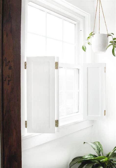 DIY Interior Window Shutters | Diy interior window shutters, Interior windows, Interior window ...