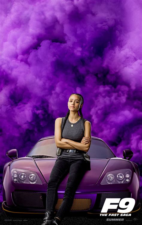 Fast and Furious 9 (2020) Character Poster - Nathalie Emmanuel as Ramsey - Fast and Furious ...