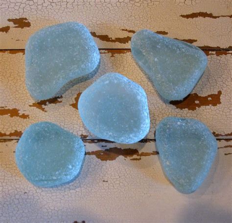 Beach Glass Stone Cabinet Knob Sea Glass Drawer Pull - BeachyRustica