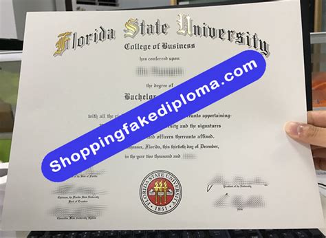 The Value of a Fake Florida State University Degree: A Pathway to Excellence | Buy fake Diploma ...