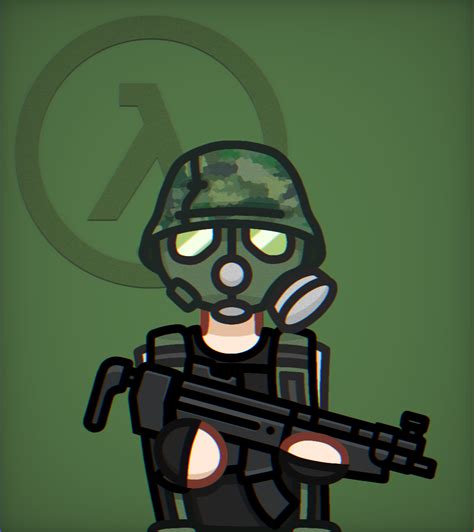 Adrian Shephard - Half Life Opposing Force [Estilo simple XD] by ElAaronXD on Newgrounds