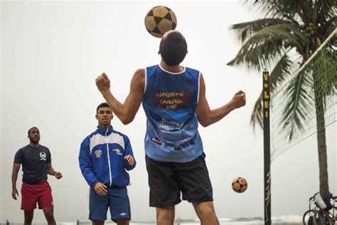 Man Doing Tricks on the Soccer Ball · Free Stock Photo