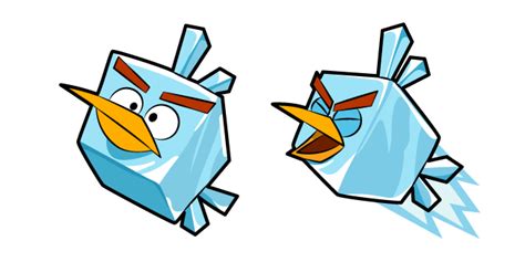 Angry Birds Ice Bird cursor – Custom Cursor