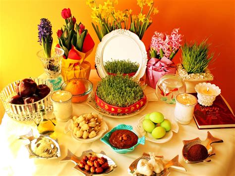 Persian New Year's Table Celebrates Nature's Rebirth Deliciously | Haft seen, Nowruz table ...