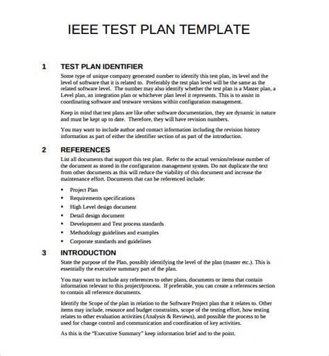 9+ Software Test Plan Templates | Sample Templates