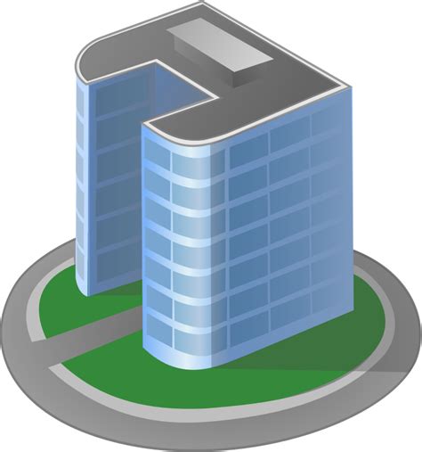 Skyline clipart commercial building, Skyline commercial building Transparent FREE for download ...