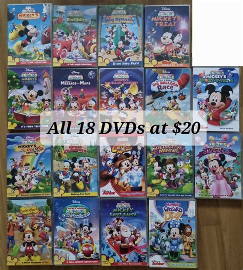 Mickey Mouse Clubhouse 2024 Dvd Menu - Haley Keriann