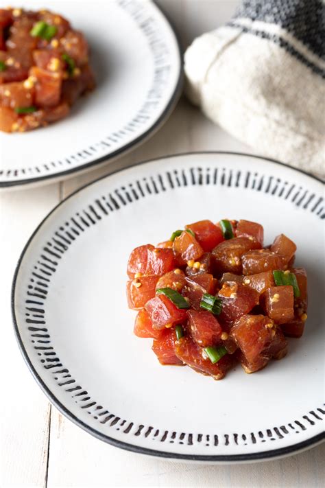 Ahi Tuna Tartare Recipe + VIDEO - A Spicy Perspective