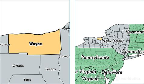 Wayne County, New York / Map of Wayne County, NY / Where is Wayne County?