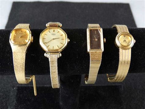 Lot of 4 Vintage Seiko Ladies Watches