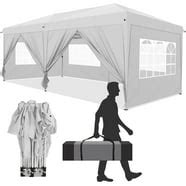 Enclosure Kit with Windows for Party Tent, 20' x 20'/6m x 6m, White, (Frame and Cover Not ...