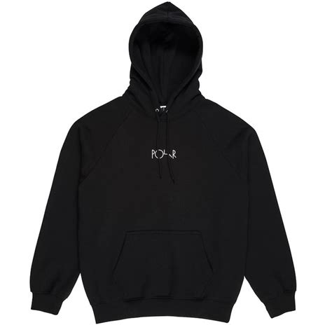 Polar Skate Co Default Hoodie Black – Flavour Skateshop