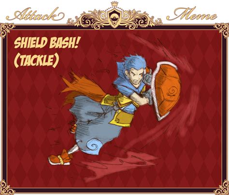 Shield bash by enrokone on deviantART