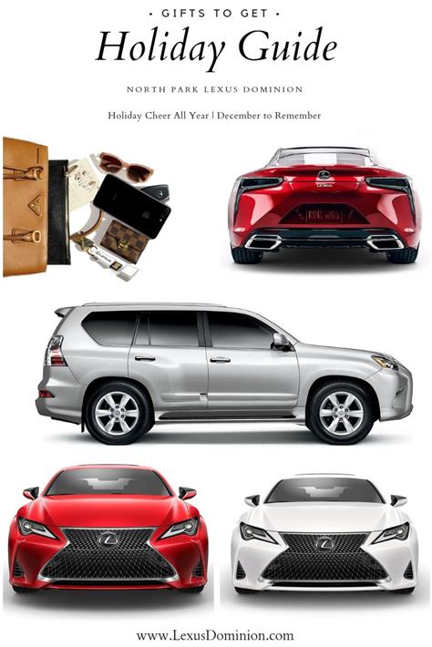 Holiday Gift Guide | Lexus dealer, Lexus, Lexus dealership