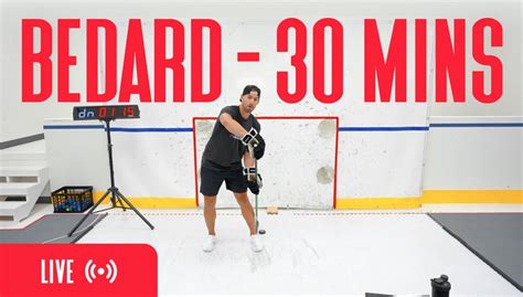 Connor Bedard Stickhandling Session - Live Coaching Replay | Hockey ...