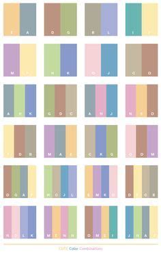 Cute color combinations | Color schemes, Color balance, Color swatches