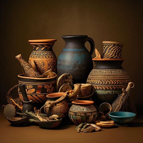 Premium AI Image | Modern Twist on Ancient Pottery Techniques