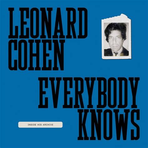 Leonard Cohen: Everybody Knows - (hardcover) : Target