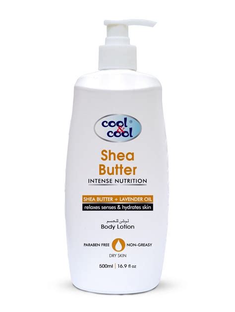 Cool & Cool Shea Butter Body Lotion 500mlCool and Cool