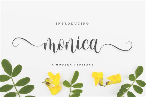 Monica Font - 1001 Free Fonts