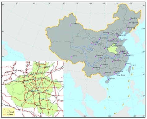 Location analysis of Henan Province. | Download Scientific Diagram